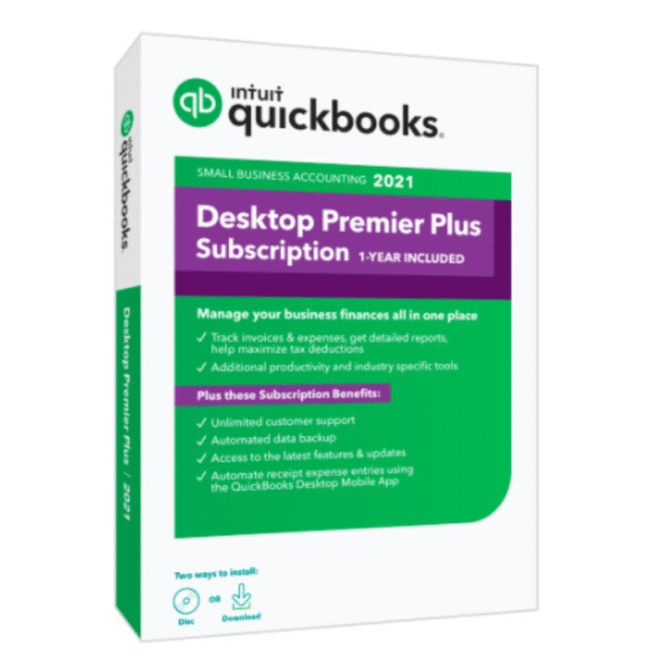 QuickBooks Premier Plus 2021 – Yearly Subscription - Image 2