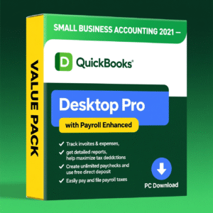 QuickBooks Pro 2021 – Non Subscription 1 User
