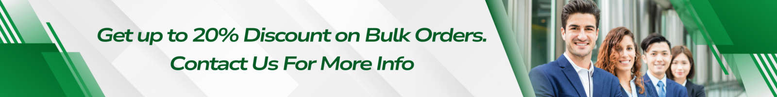 Get up to 20% Discount on Bulk Orders. Contact Us For More Info